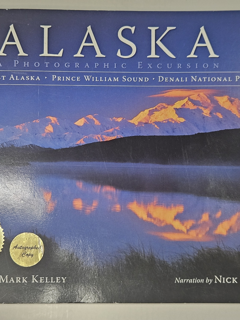 Alaska Photographic Excursion Paperback Book - Blue Cover